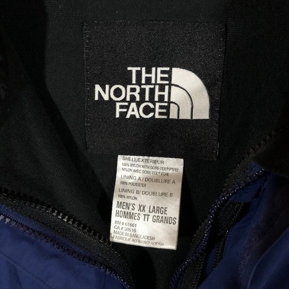 The North Face Gore-Tex Mountain Jacket Mens Size Large Parka Hooded Full Zip - Picture 6 of 13